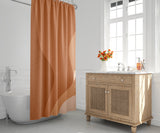 Edo Waves Abstract and Ombre Shower Curtain