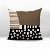 Ekon Abstract Reversible Indoor/Outdoor Square Pillow