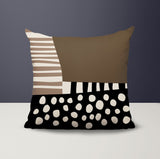 Ekon Abstract Reversible Indoor/Outdoor Square Pillow
