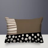 Ekon Abstract Reversible Indoor/Outdoor Rectangular Pillow