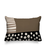 Ekon Abstract Reversible Indoor/Outdoor Rectangular Pillow