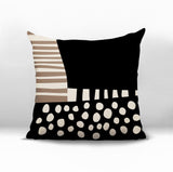 Ekon Abstract Reversible Indoor/Outdoor Square Pillow