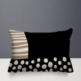 Ekon Abstract Reversible Indoor/Outdoor Rectangular Pillow