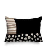 Ekon Abstract Reversible Indoor/Outdoor Rectangular Pillow