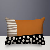 Ekon Abstract Reversible Indoor/Outdoor Rectangular Pillow