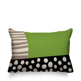 Ekon Abstract Reversible Indoor/Outdoor Rectangular Pillow