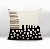 Ekon Abstract Reversible Indoor/Outdoor Square Pillow