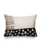 Ekon Abstract Reversible Indoor/Outdoor Rectangular Pillow