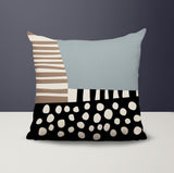 Ekon Abstract Reversible Indoor/Outdoor Square Pillow