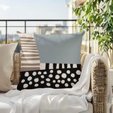 Ekon Abstract Reversible Indoor/Outdoor Rectangular Pillow