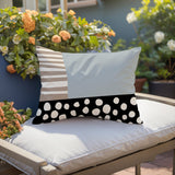 Ekon Abstract Reversible Indoor/Outdoor Rectangular Pillow