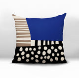 Ekon Abstract Reversible Indoor/Outdoor Square Pillow