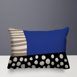 Ekon Abstract Reversible Indoor/Outdoor Rectangular Pillow