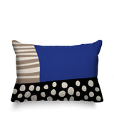 Ekon Abstract Reversible Indoor/Outdoor Rectangular Pillow
