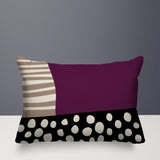 Ekon Abstract Reversible Indoor/Outdoor Rectangular Pillow