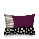 Ekon Abstract Reversible Indoor/Outdoor Rectangular Pillow