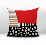 Ekon Abstract Reversible Indoor/Outdoor Square Pillow