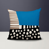 Ekon Abstract Reversible Indoor/Outdoor Square Pillow