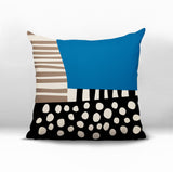 Ekon Abstract Reversible Indoor/Outdoor Square Pillow
