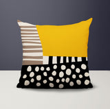 Ekon Abstract Reversible Indoor/Outdoor Square Pillow