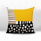 Ekon Abstract Reversible Indoor/Outdoor Square Pillow