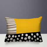 Ekon Abstract Reversible Indoor/Outdoor Rectangular Pillow