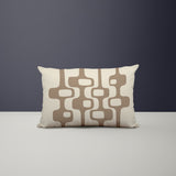 Elia Abstract Reversible Indoor/Outdoor Rectangular Pillow