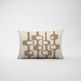 Elia Abstract Reversible Indoor/Outdoor Rectangular Pillow