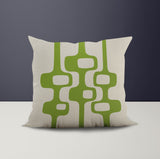 Elia Abstract Reversible Indoor/Outdoor Square Pillow