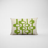 Elia Abstract Reversible Indoor/Outdoor Rectangular Pillow