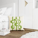 Elia Abstract Reversible Indoor/Outdoor Square Pillow
