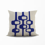 Elia Abstract Reversible Indoor/Outdoor Square Pillow