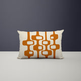 Elia Abstract Reversible Indoor/Outdoor Rectangular Pillow