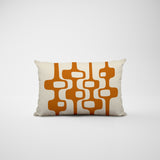 Elia Abstract Reversible Indoor/Outdoor Rectangular Pillow