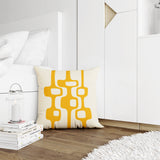 Elia Abstract Reversible Indoor/Outdoor Square Pillow