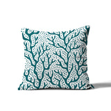 Fischer Coral Reefs Square Indoor/Outdoor Throw Pillow