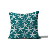 Fletcher Star Fish Square Indoor/Outdoor Throw Pillow