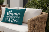 Fulham Mama Needs Lumbar Indoor/Outdoor Throw Pillow