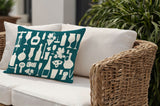 Hyatt Wine And Lumbar Indoor/Outdoor Throw Pillow