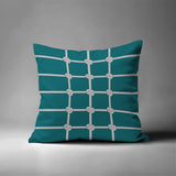 Knotty Nautical Knot Square Indoor/Outdoor Throw Pillow
