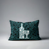 Lakefield Wine Bottle Lumbar Indoor/Outdoor Throw Pillow