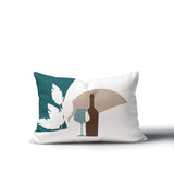 Potter Wine Glass Lumbar Indoor/Outdoor Throw Pillow