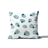 Richmond Sea Shell Square Indoor/Outdoor Throw Pillow