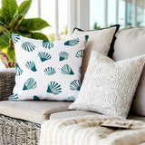 Richmond Sea Shell Square Indoor/Outdoor Throw Pillow