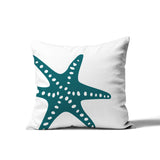 Scarlett Star Fish Square Indoor/Outdoor Throw Pillow