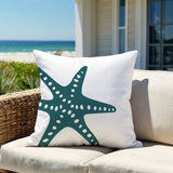 Scarlett Star Fish Lumbar Indoor/Outdoor Throw Pillow