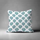 Sebastine Sea Shell Square Indoor/Outdoor Throw Pillow