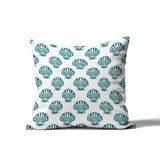 Sebastine Sea Shell Square Indoor/Outdoor Throw Pillow