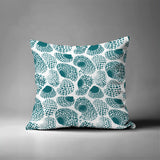 Shutterfield Sea Shell Square Indoor/Outdoor Throw Pillow