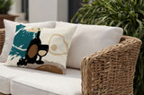 Tate Wine Bottle Lumbar Indoor/Outdoor Throw Pillow
